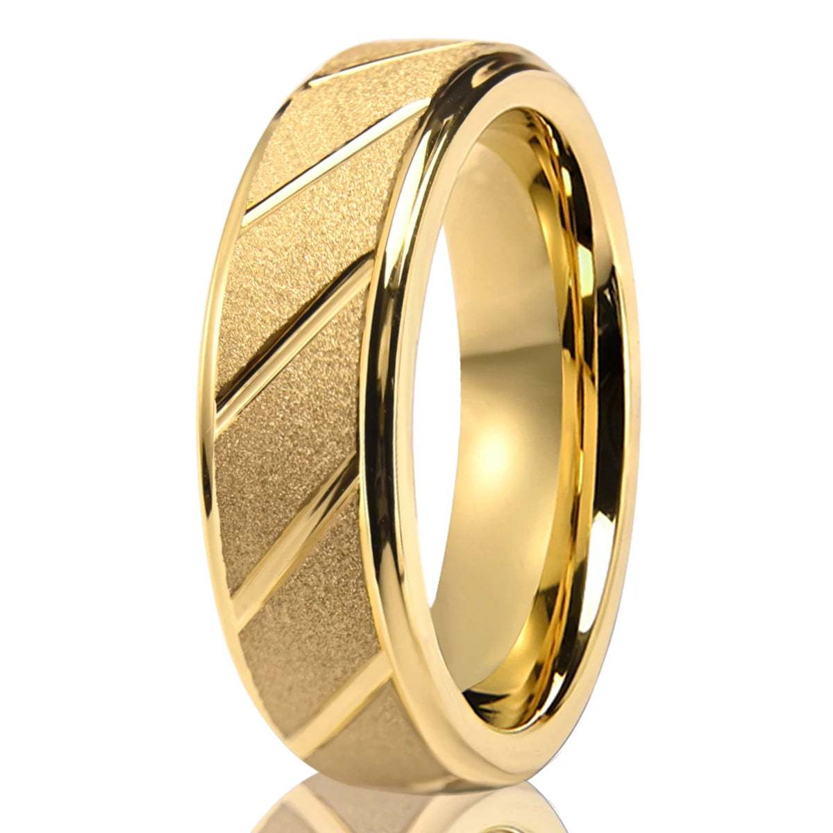 tungsten carbide ring for man anillos bague homme pareja de compromiso fashion jewelry wedding band couple engagement rings gift